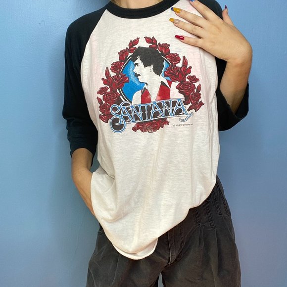 Vintage Other - SINGLE STITCH VINTAGE 1979 SANTANA MARATHON TSHIRT